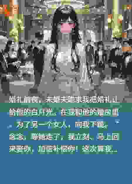 婚礼前夜，未婚夫跪求把婚礼让给白月光