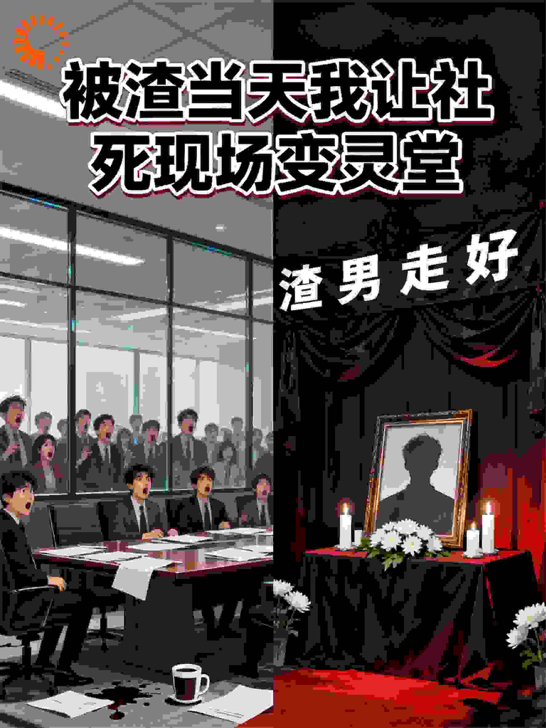 被渣当天我让社死现场变灵堂
