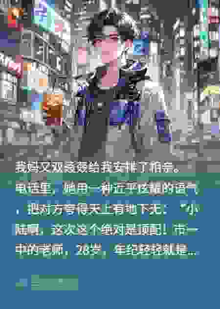 相亲对象是班主任，她教书我育人！