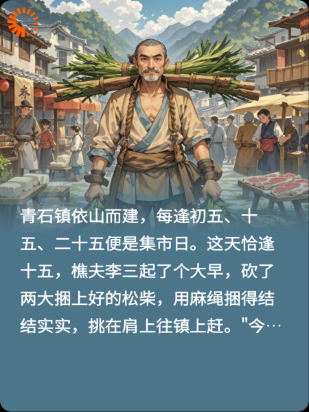 樵夫一语惊庸医