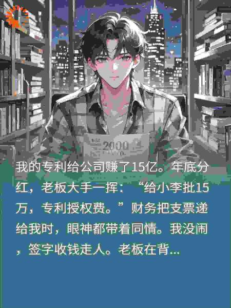老板说15万已经够意思了，新合同一亮，他当场气炸
