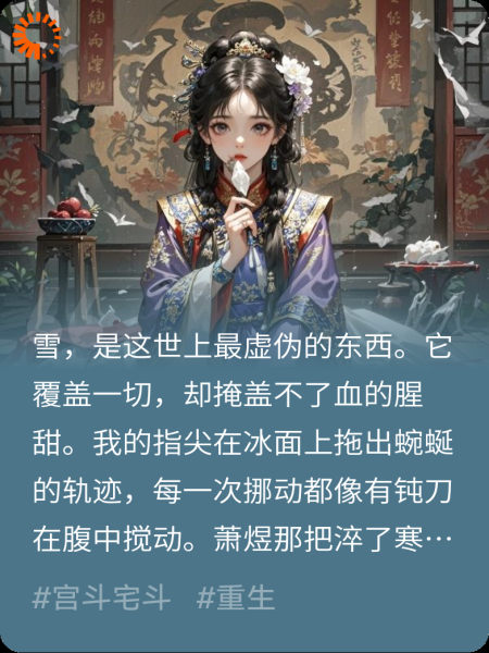 重生之我笑看太子的白月光坠入深渊