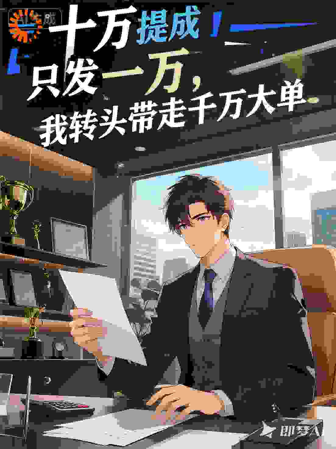 十万提成只发一万，我转头带走千万大单