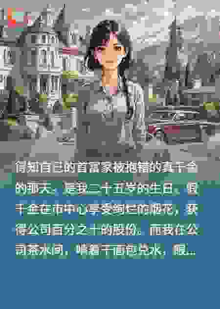 首富千金要钱不要情，格局打开了