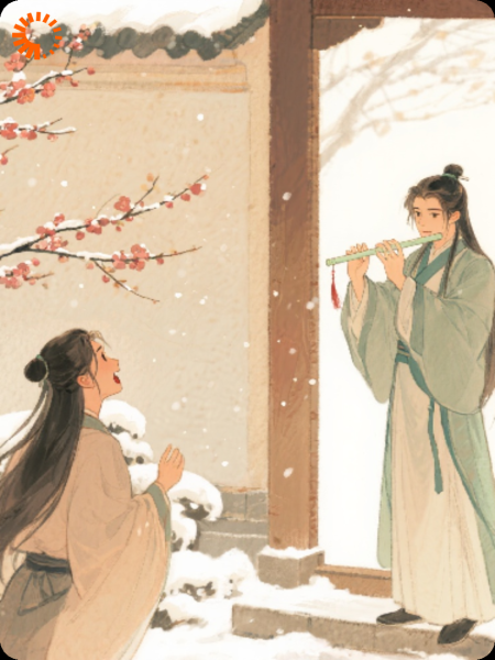 听雪逢君时