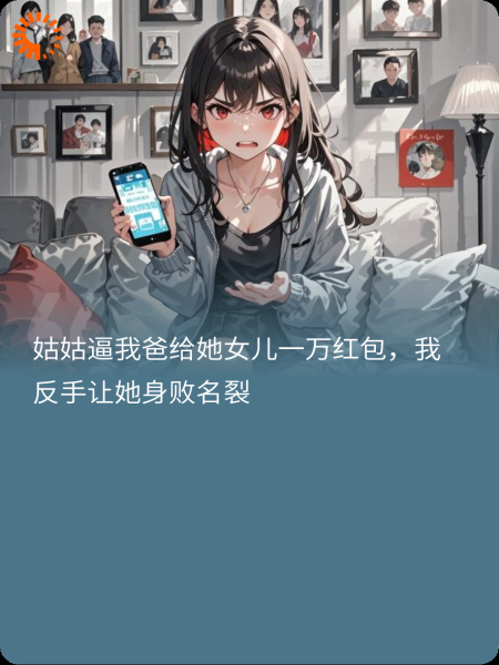姑姑逼我爸给她女儿一万红包，我反手让她身败名裂