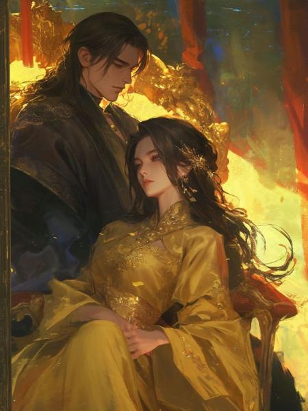 明月不照晚霞