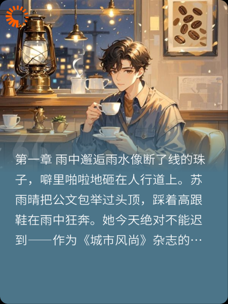 雨中的咖啡与告白