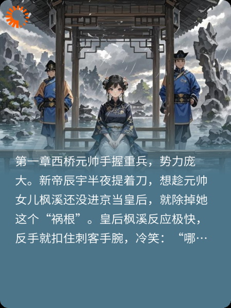 皇后反杀刺客，发现他是当朝皇帝