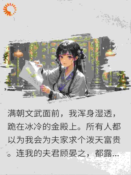 他拿我儿救命钱养外室，我求来和离圣旨，全家追悔莫及