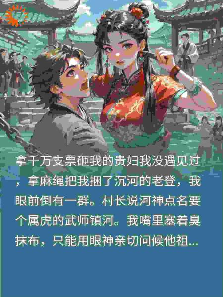河神，出来交水费