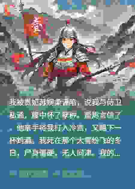 我死后，暴君为我屠尽宫城，立我牌位为后
